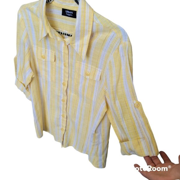 Haggar Urban Linen Shirt - Picture 2 of 8